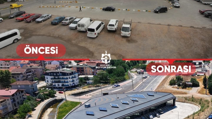 Başkan Büyükakın, Karamürsel ve Gölcük otogarlarının eski ve yeni halini paylaştı:  “Fark ortada"